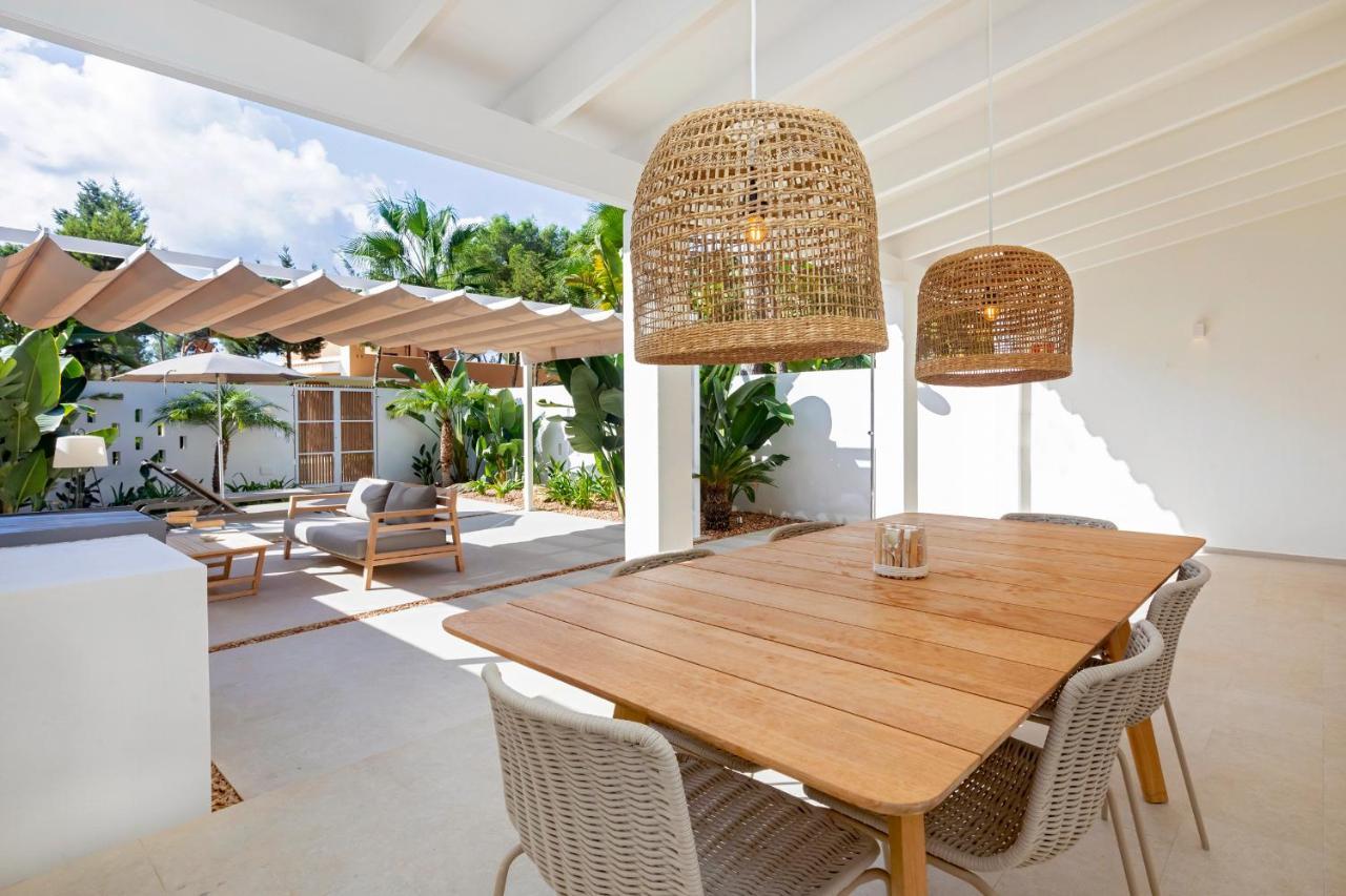 Ses Eufabietes Apartments & Restaurant Playa Migjorn Eksteriør bilde