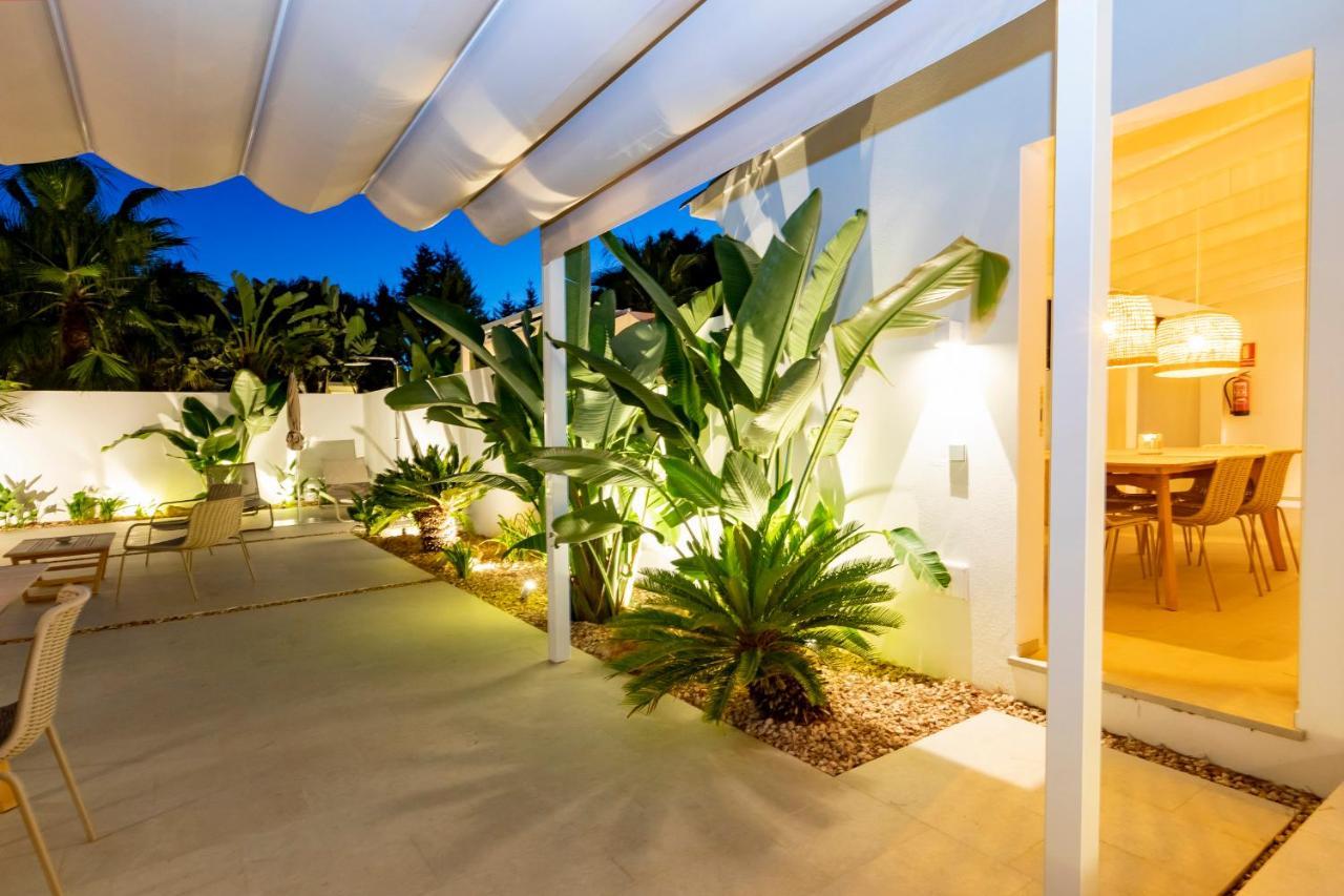 Ses Eufabietes Apartments & Restaurant Playa Migjorn Eksteriør bilde