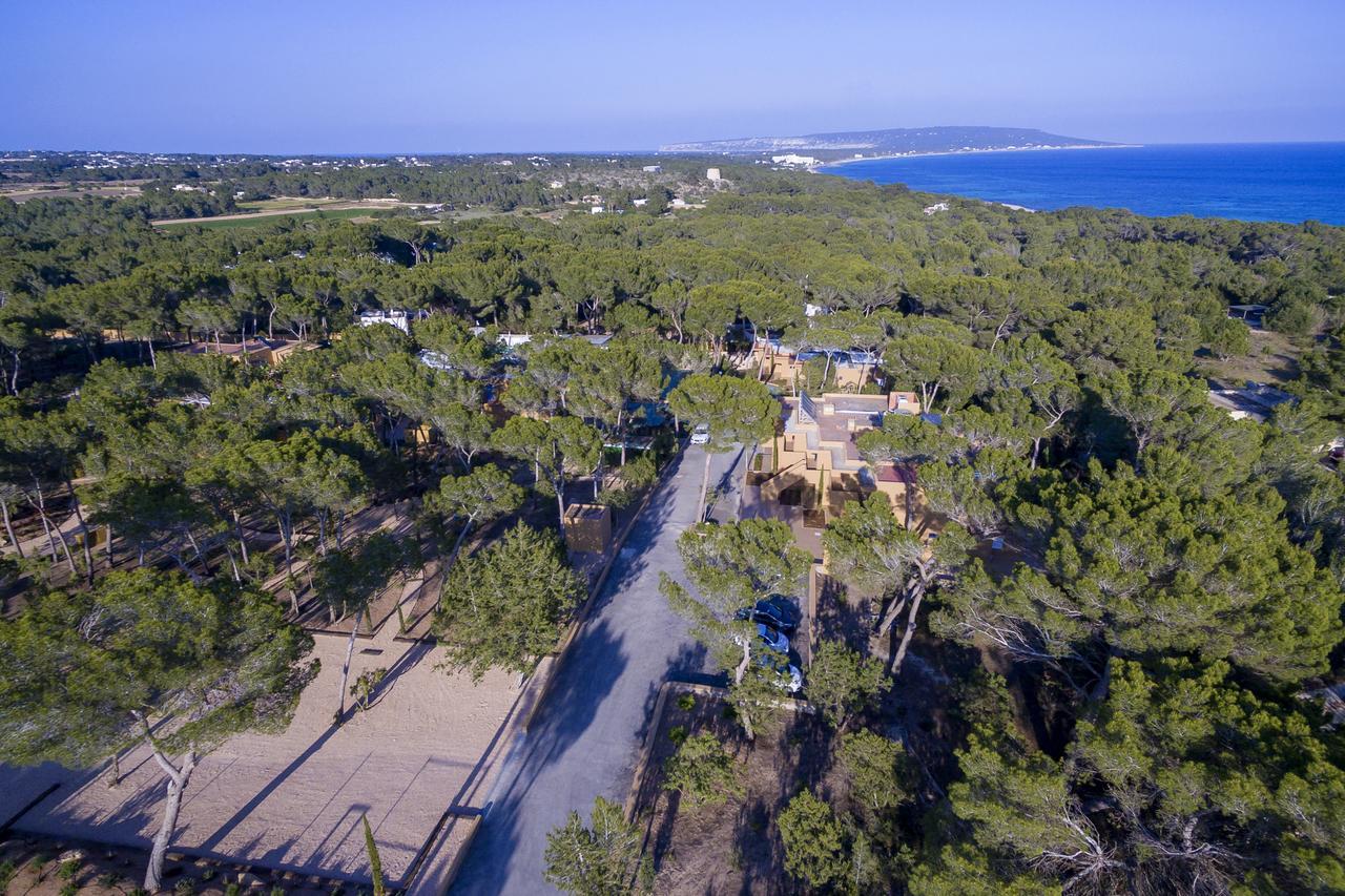 Ses Eufabietes Apartments & Restaurant Playa Migjorn Eksteriør bilde